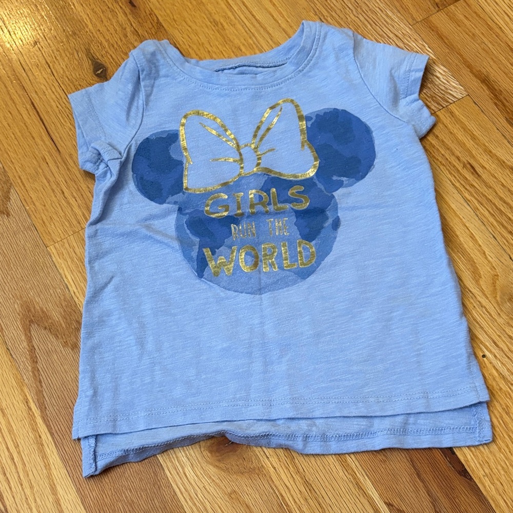 Girls' Minnie Mouse Short Sleeve Tee w